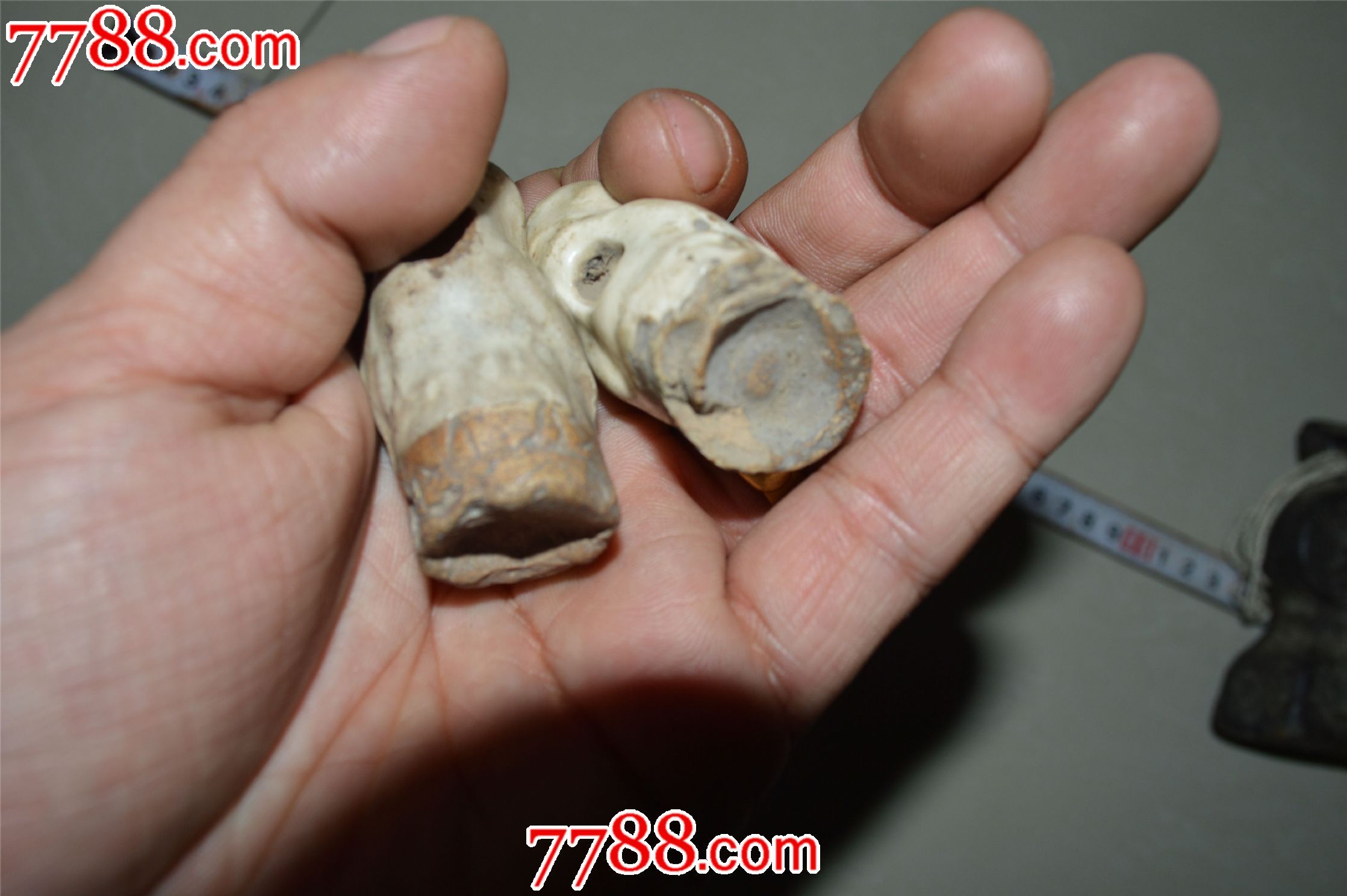 2个明代小瓷人1665