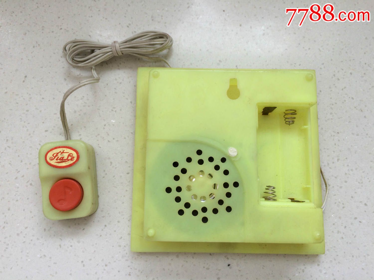 80年代瓷板画门铃