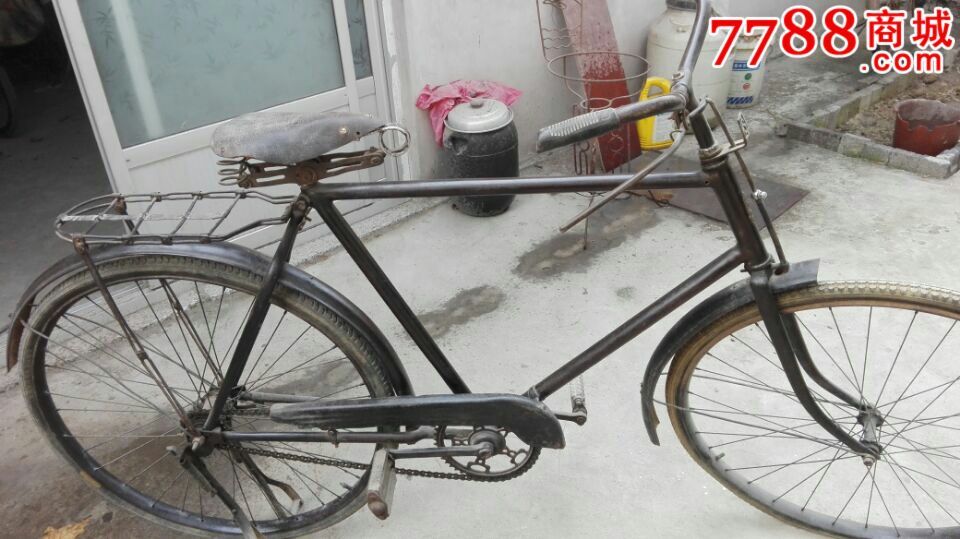 德国勾字老式自行车