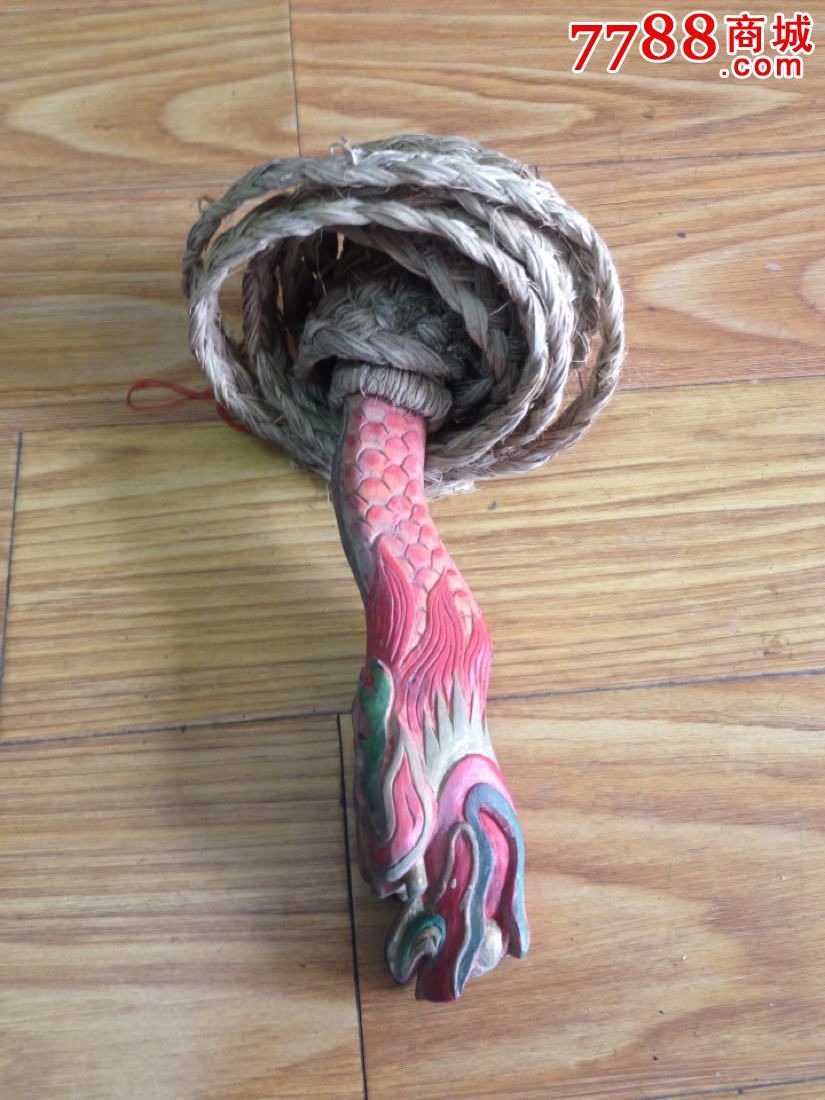 民国闽南道教法器《龙头鞭》