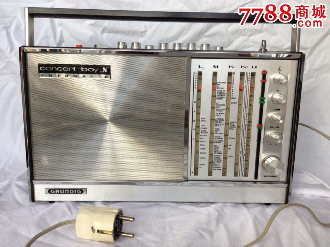 德国进口根德海洋男孩自动经典老收音机二手松