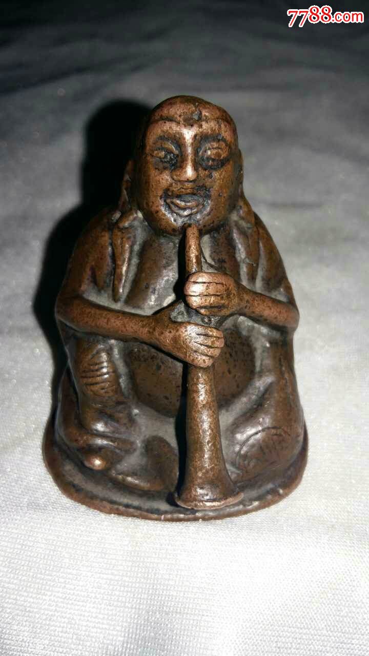 清代小铜佛-se34084936-铜像/铜佛像-零售-7788收藏__收藏热线