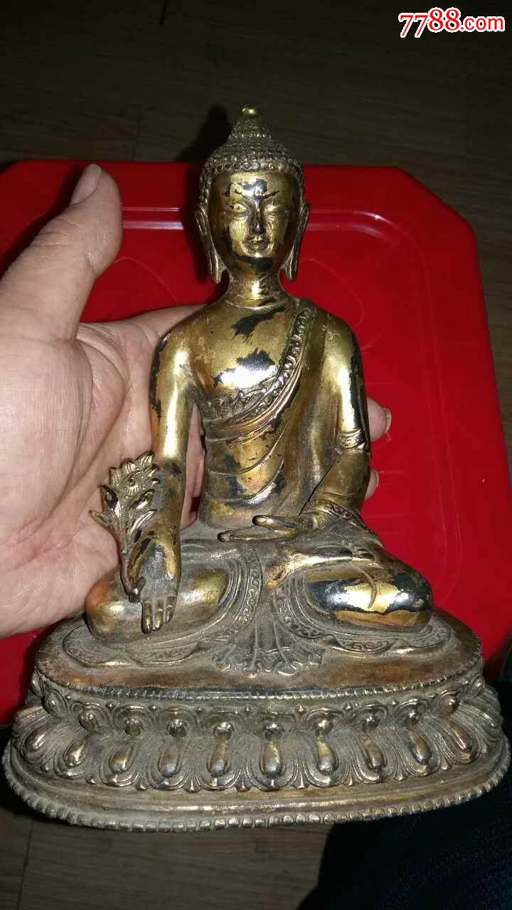 清代铜佛-se34084990-铜像/铜佛像-零售-7788收藏__收藏热线