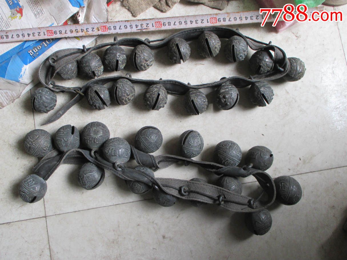 2串马帮铜铃铛32个