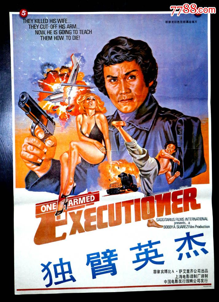 独臂英杰--菲律宾-电影海报-7788电影海报