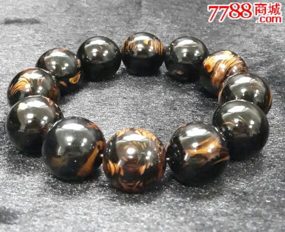 极品血海柳手串19mm圆珠12颗