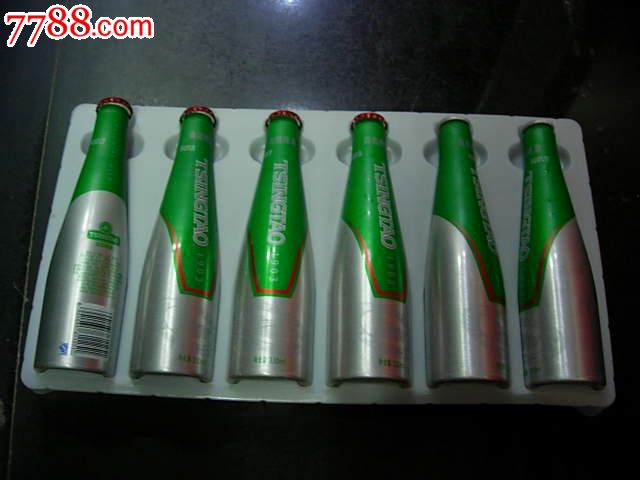 1903青岛啤酒瓶一套.铝瓶,原盖