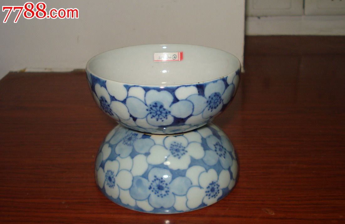 汉光瓷青花小碟碗一对(a2604)