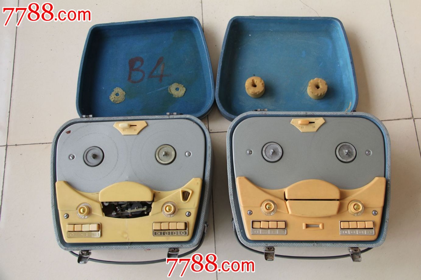 上海L-601A电子管开盘式录音机(两台价)