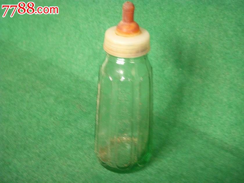 怀旧童年记忆80年代玻璃奶瓶