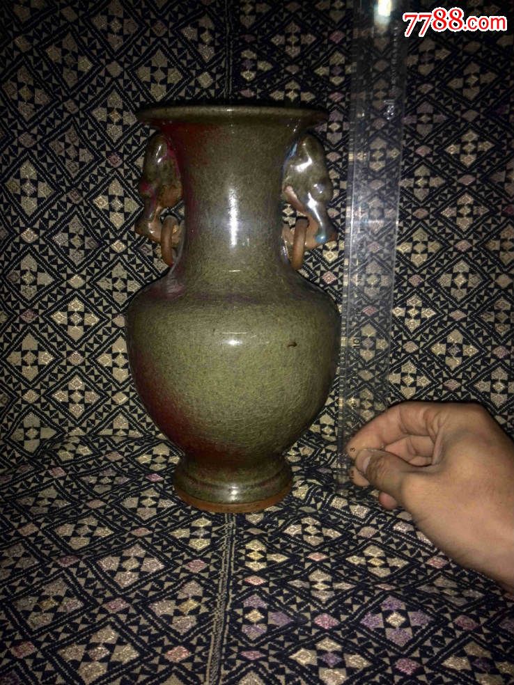 厂货钧瓷大花瓶