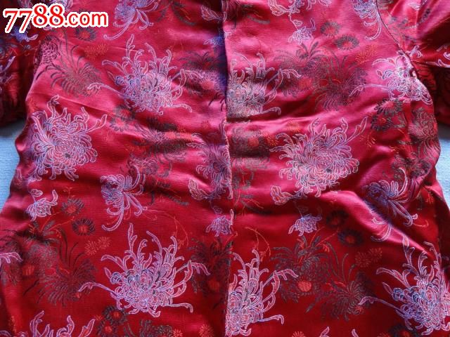 缎子棉袄(无纽扣)