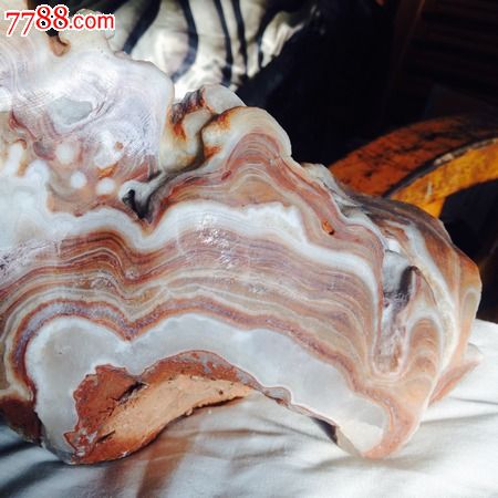 天然钟乳石【抛面】摆件