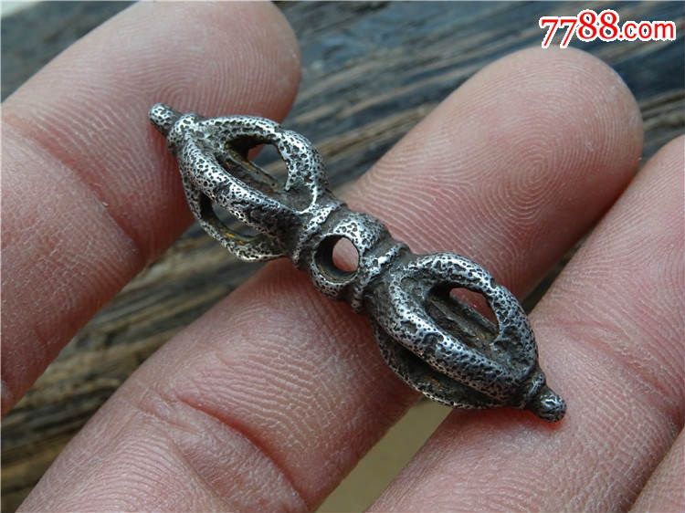 藏传寒铁金刚杵背云法器-se34631872-其他宗教藏品-零售-7788收藏__中