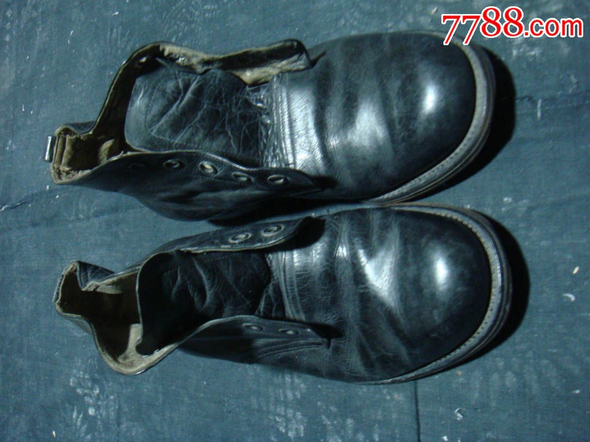 民国老牛皮鞋