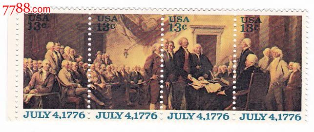 4全美国历史1776年独立战争华盛顿独立宣言世界名画
