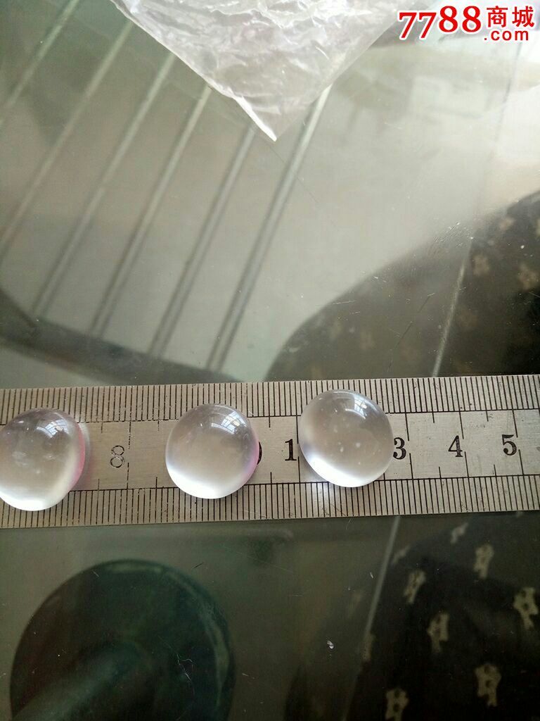 天然玻璃种水玉戒面,坠子_价格40.0000元_第3张_7788收藏__收藏热线