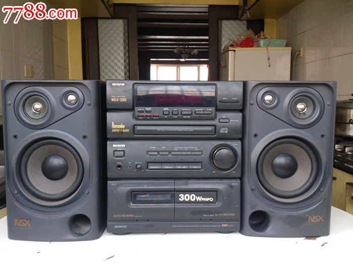 超低价出售进口原装爱华组合音响货到付运费