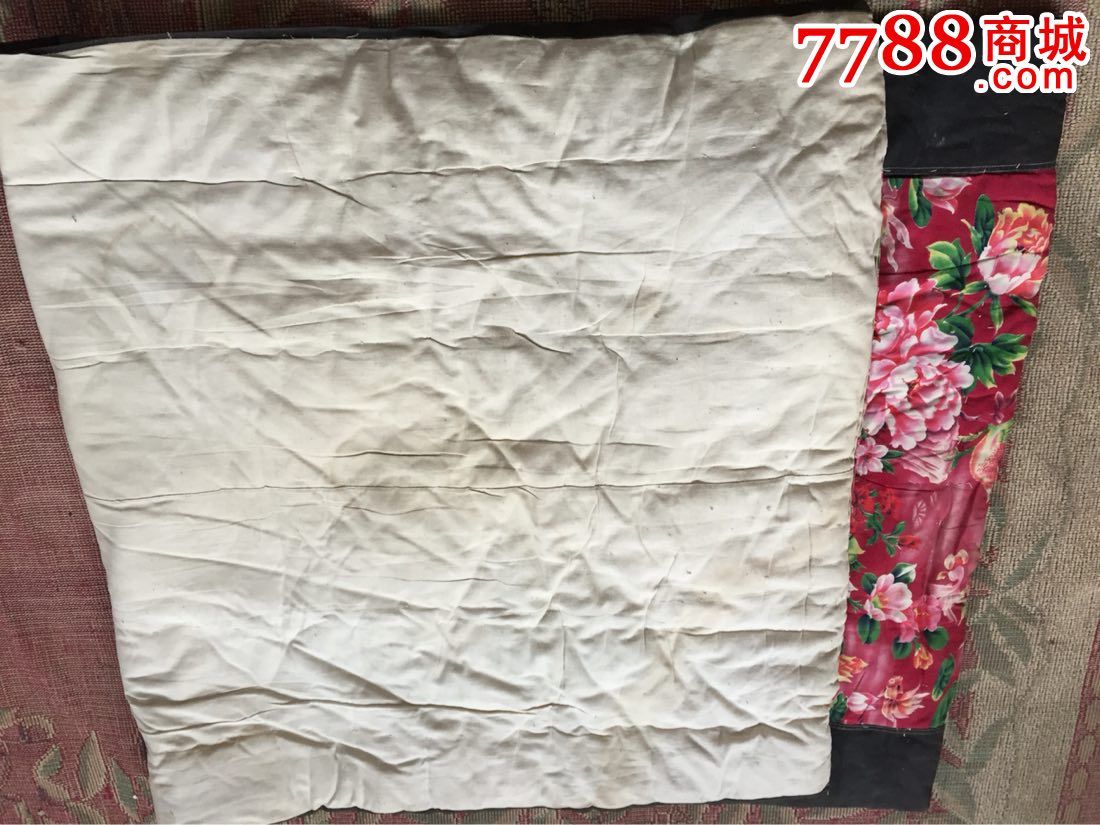 老花布文革褥子电影道具