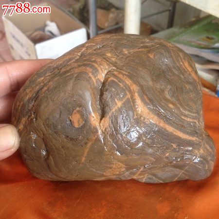 天然极品木纹石精品山水如画