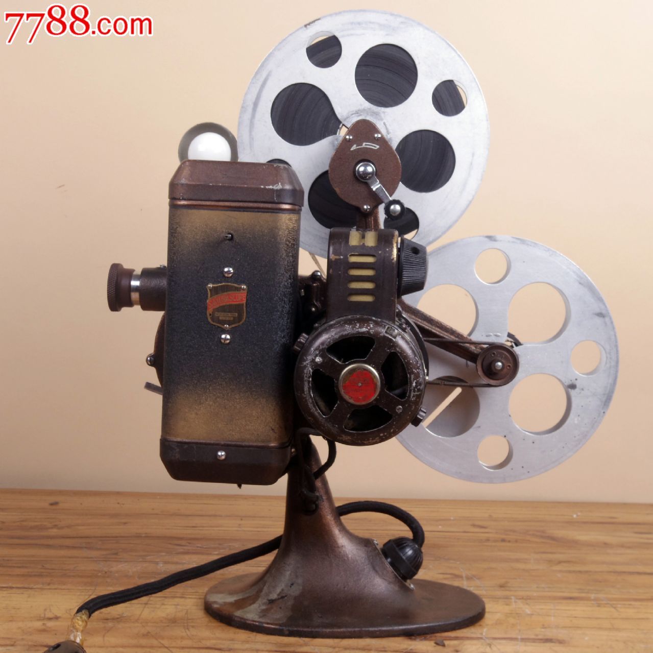 日本sakura16毫米16mm手摇电影机放映机功能正常