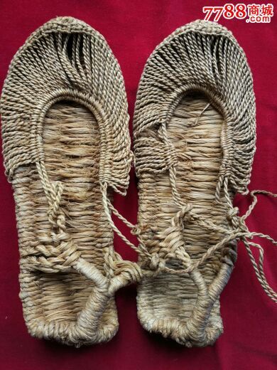 民国时期草鞋