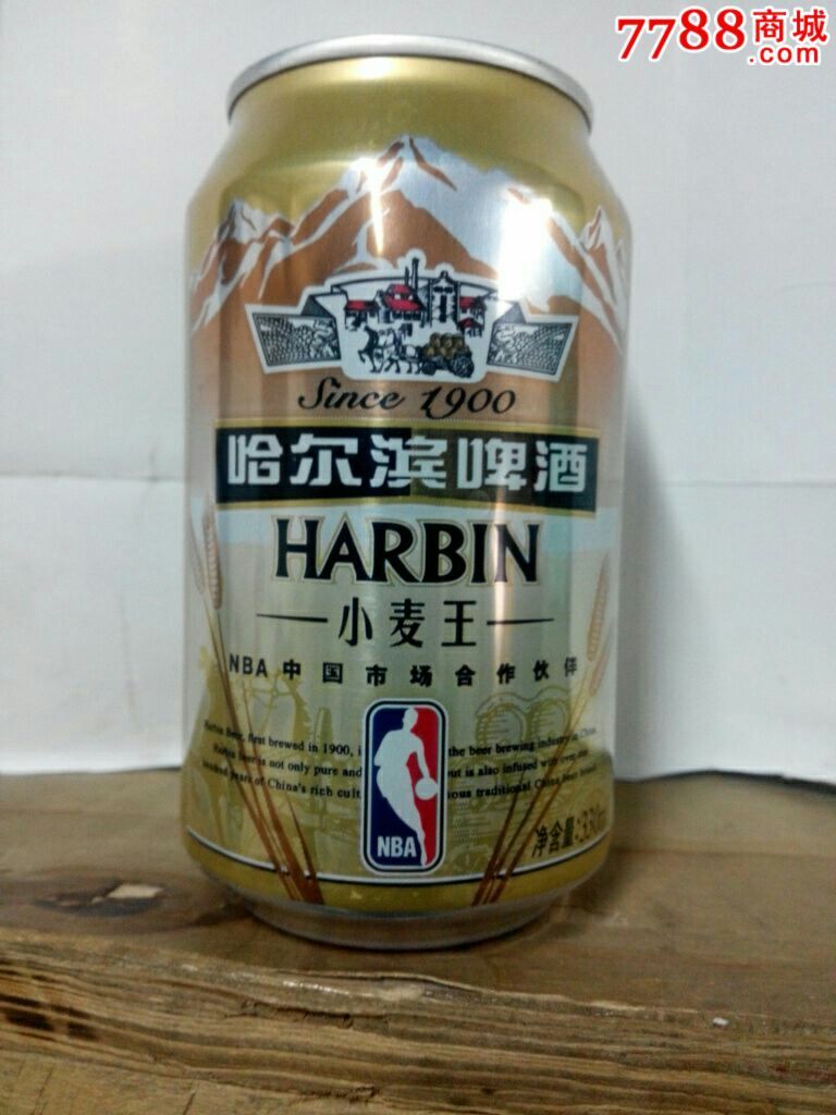 哈尔滨小麦王nba330ml