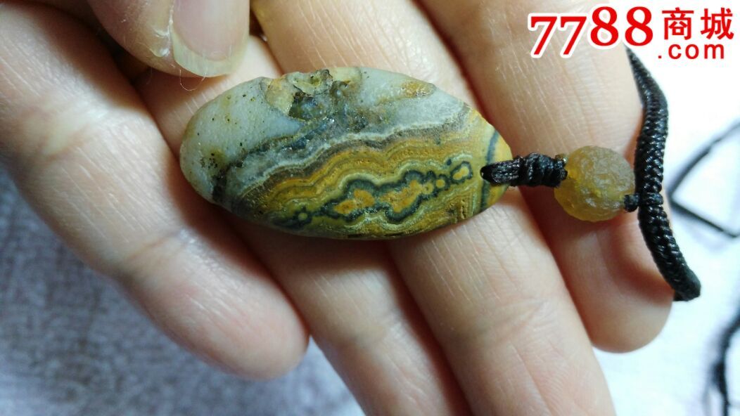 九眼页岩天珠(眼好)