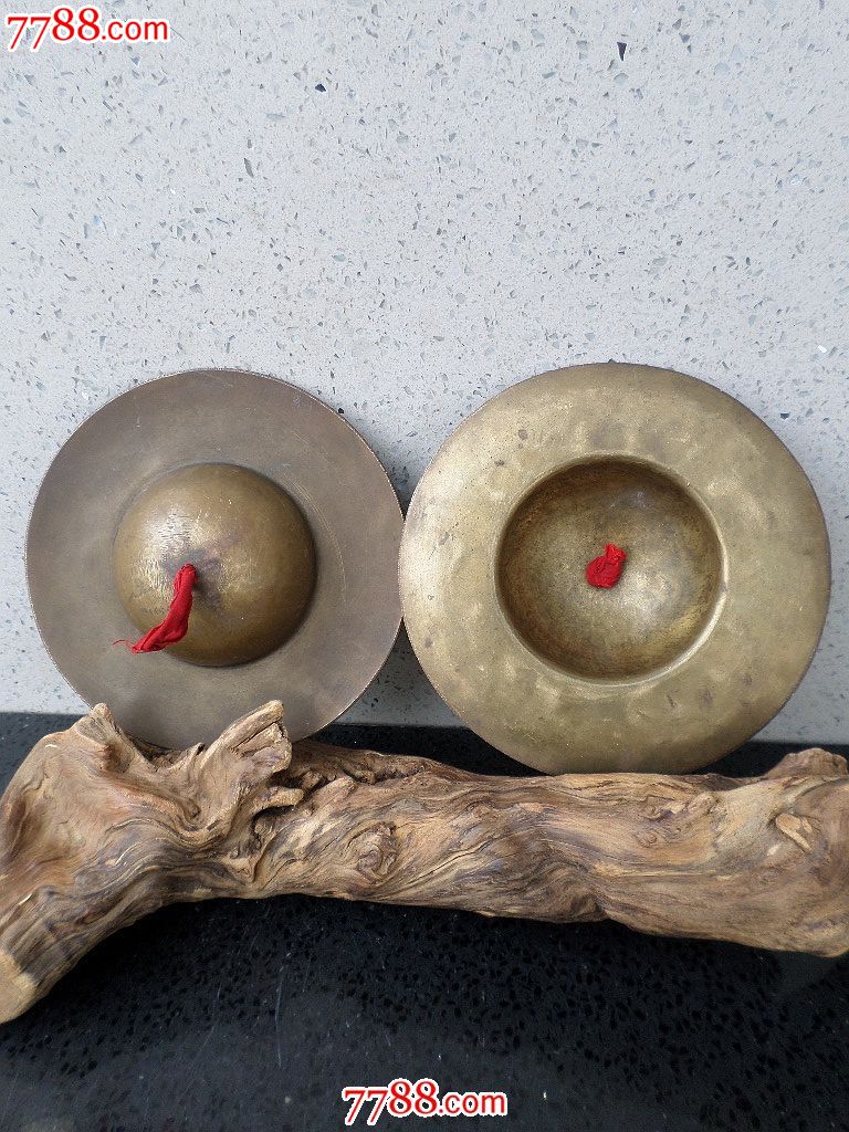 古玩杂项老旧金属制品民族乐器纯铜黄响铜镲铜器皿民俗器乐