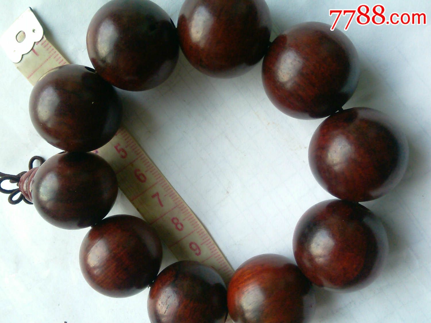 特大红酸枝手串(3cm)_酸枝木手串_收藏的工程【7788收藏__收藏热线】