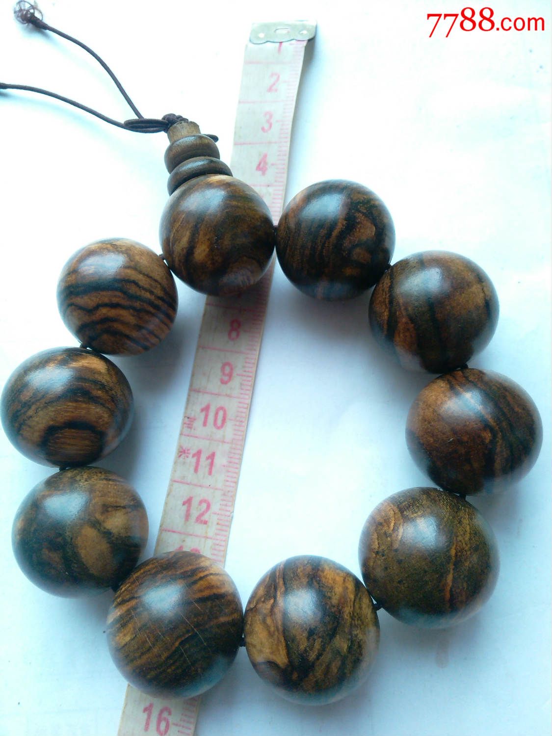 越南花奇楠手串(25mm)