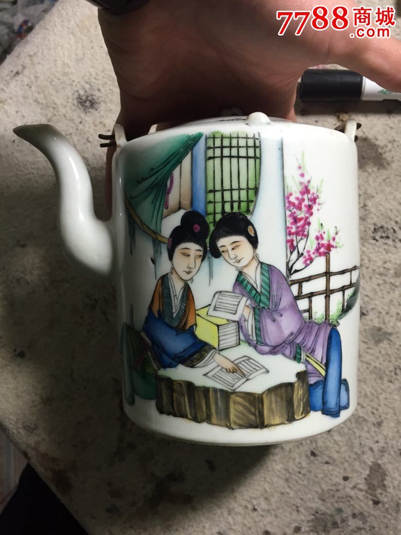 民國名家餘釗茶壺,全品!