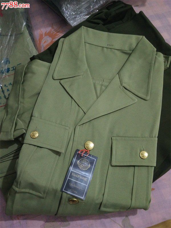 全新的83式军官原套夏常服裤子和衬衫有5号3型和5号4型_旧军服_私家
