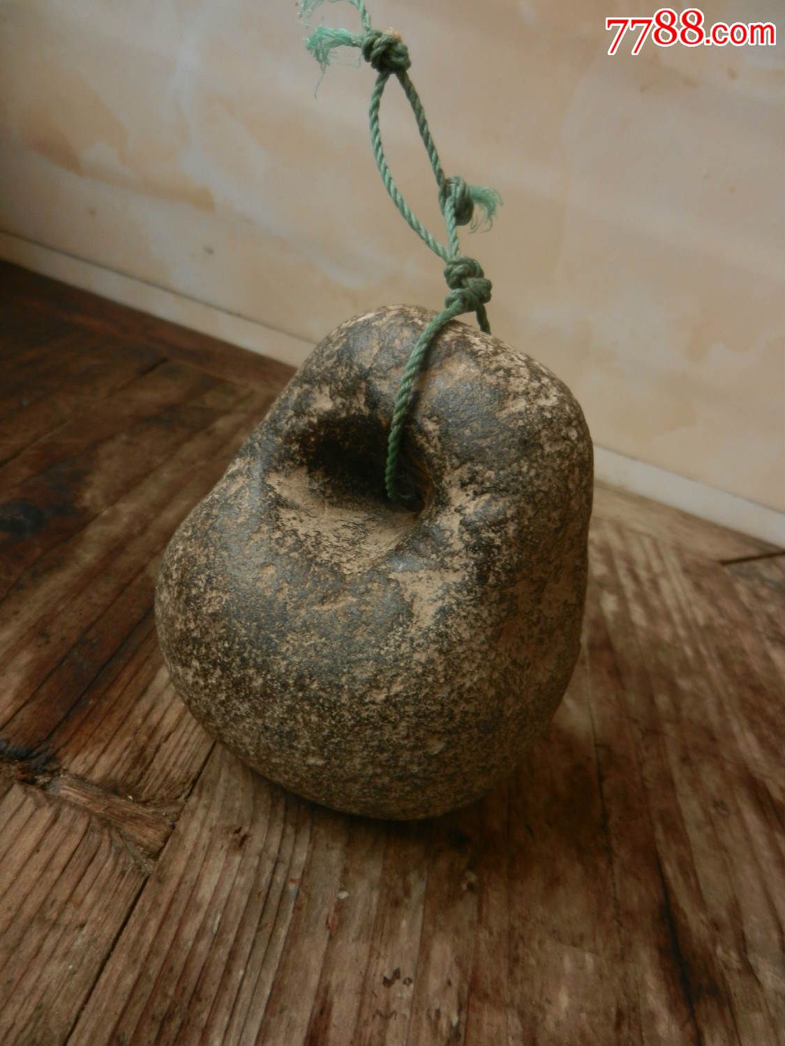 石头秤砣/石权/石雕*尺寸高约8cm*包老包真/乡下收来