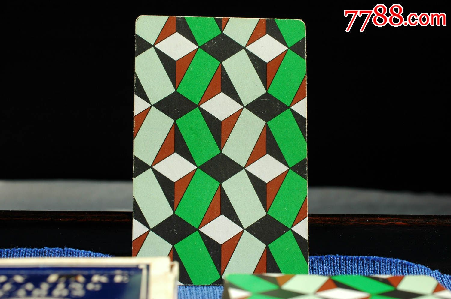 立体几何方块背图扑克【美国出品】(100%真品)