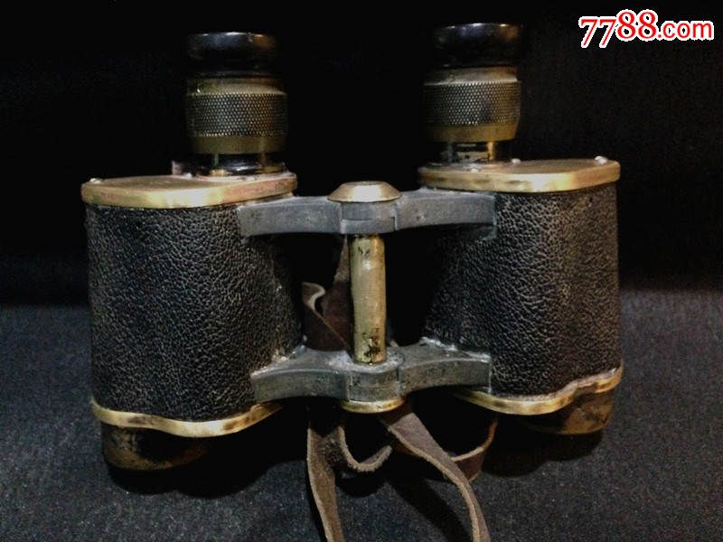 二战时期日本鬼子的纯铜望远镜