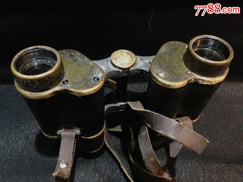 二战时期日本鬼子的纯铜望远镜
