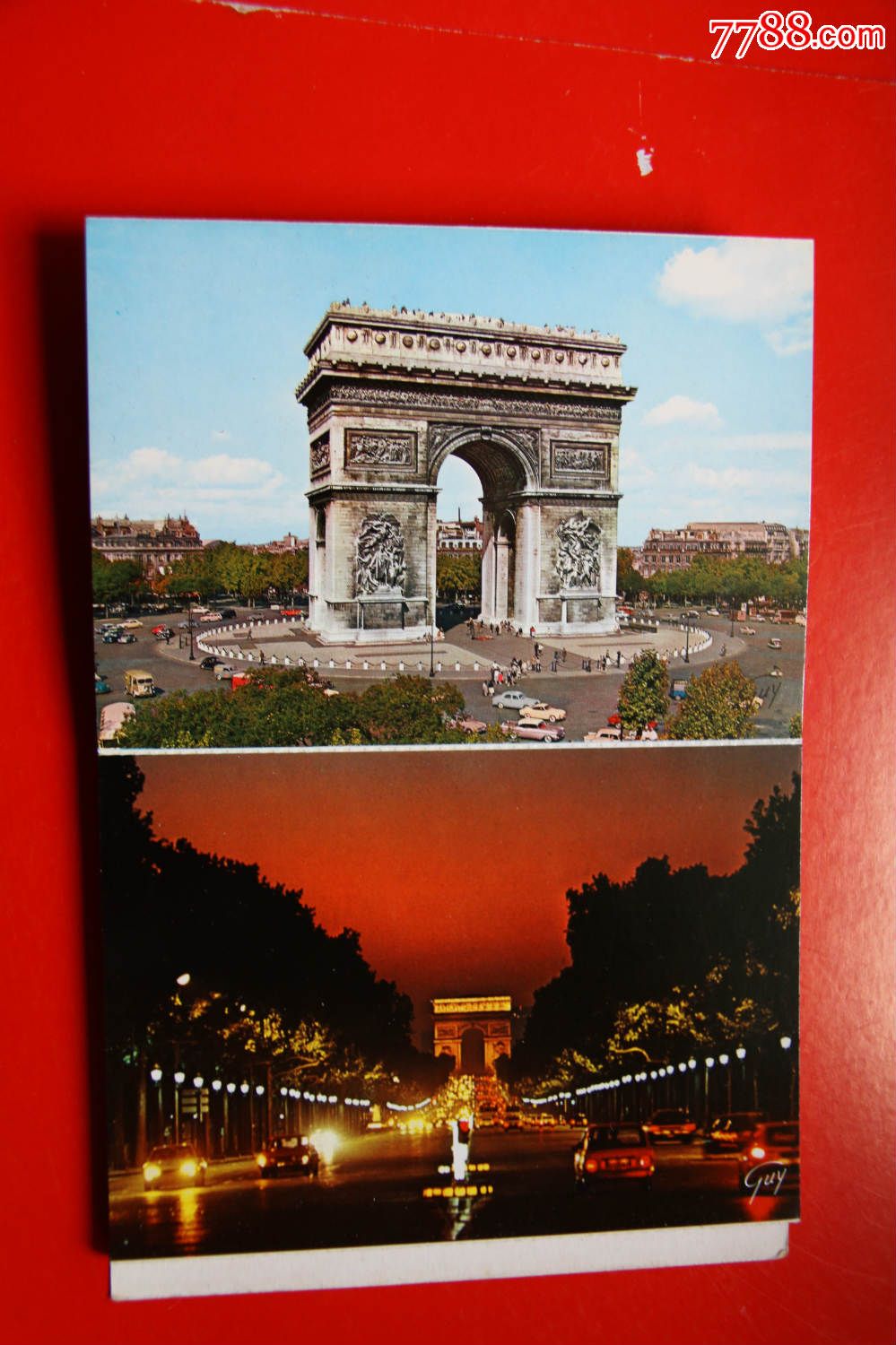 法国风光明信片