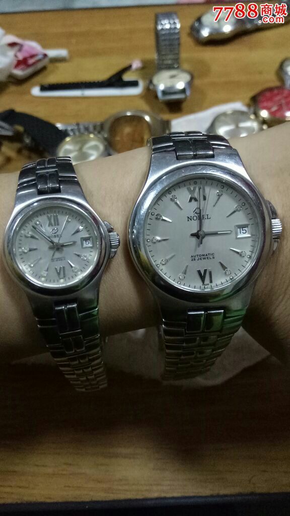 瑞士诺贝尔手表情侣表