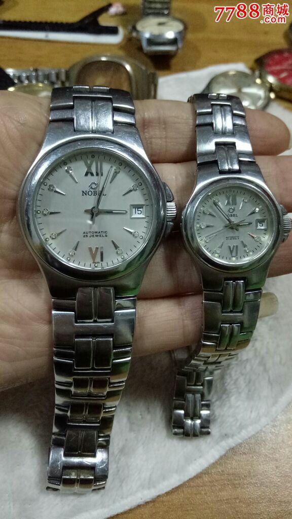 瑞士诺贝尔手表情侣表