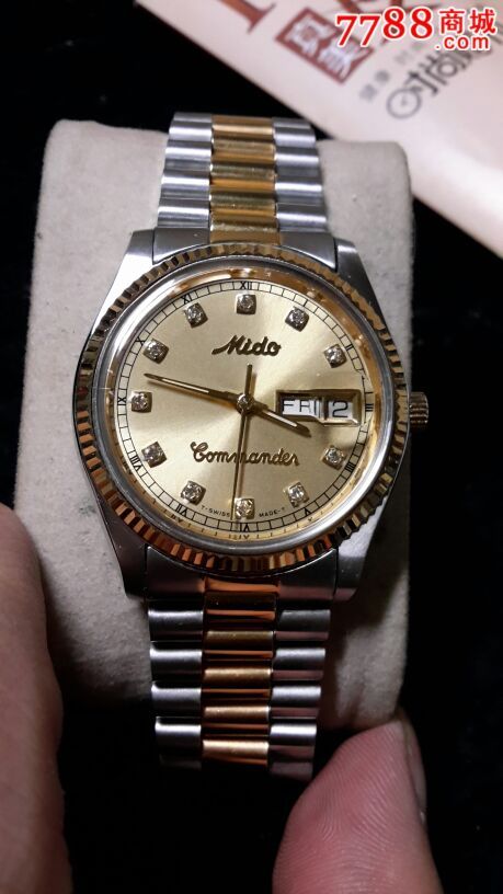 美度古典18k包金款式瑞士2836男表_手表/腕表_第1张_7788钟表收藏