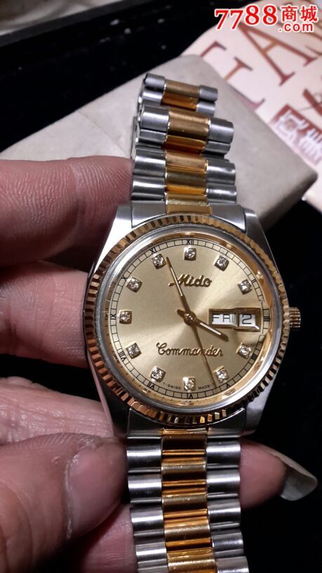 美度古典18k包金款式瑞士2836男表_手表/腕表_第10张_7788钟表收藏