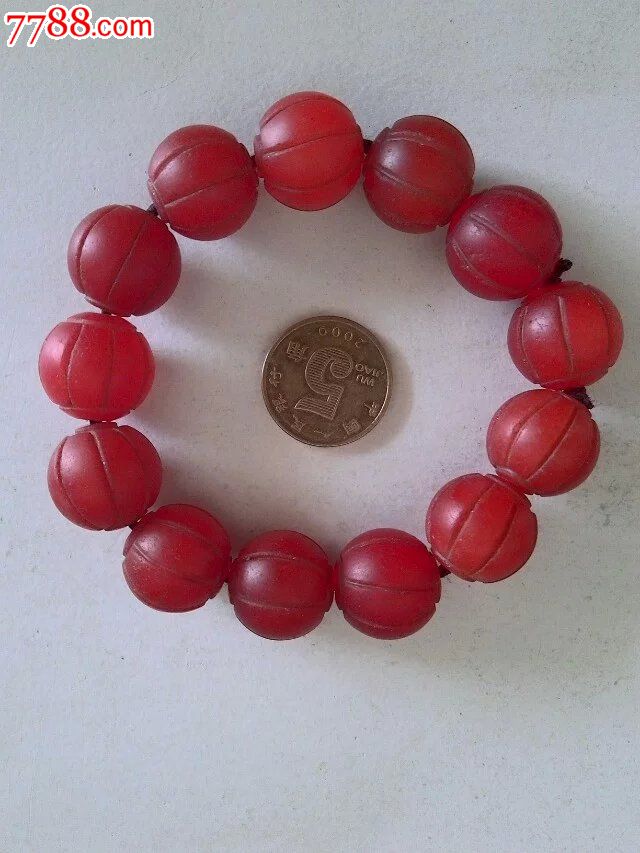 老东红玛瑙手串