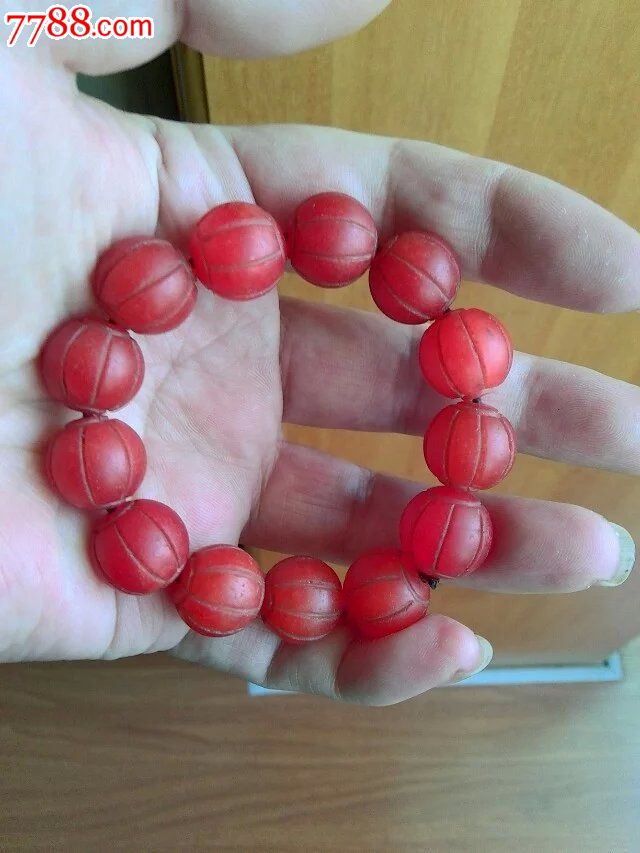 老东红玛瑙手串