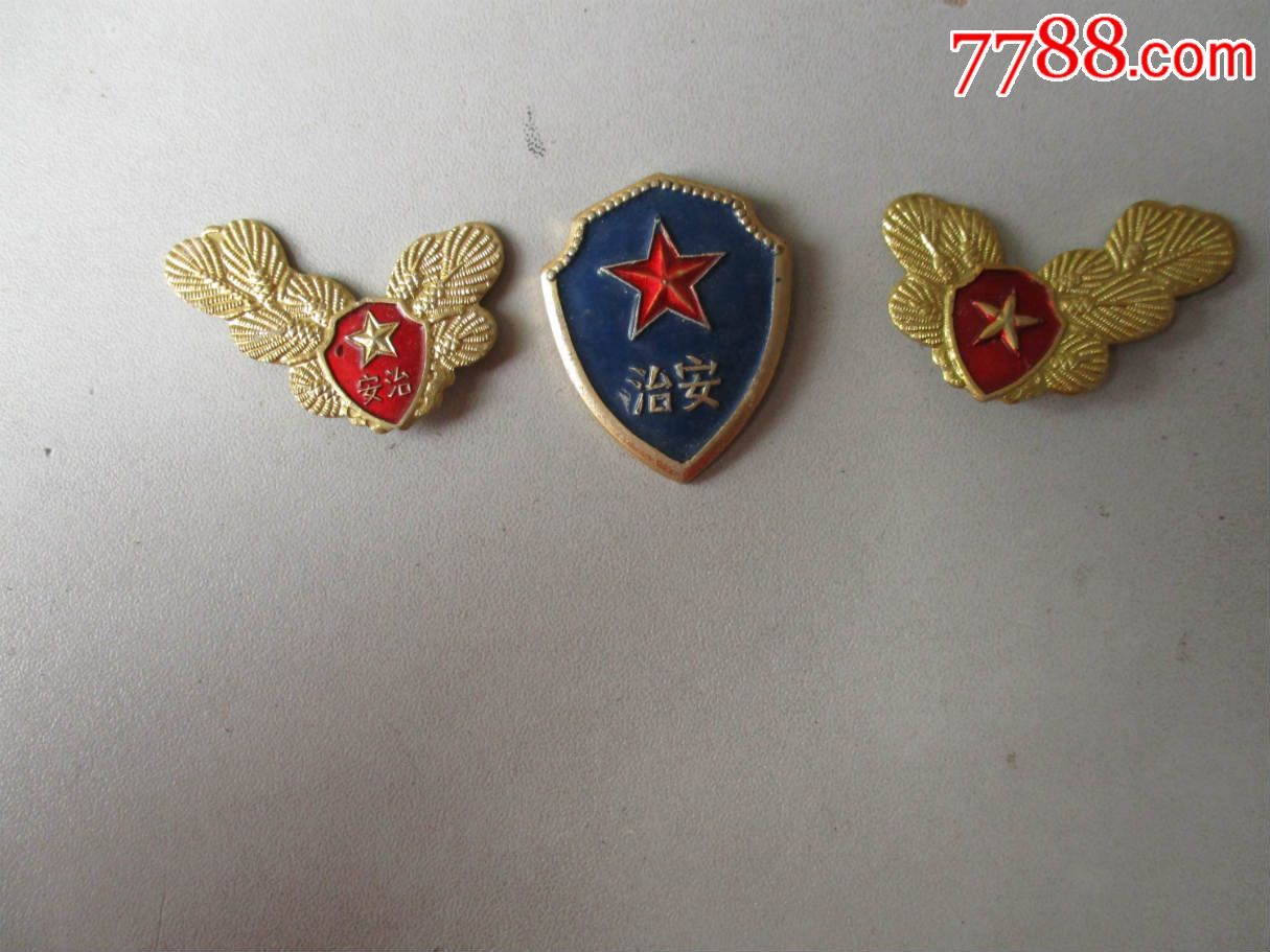 治安肩章及徽章