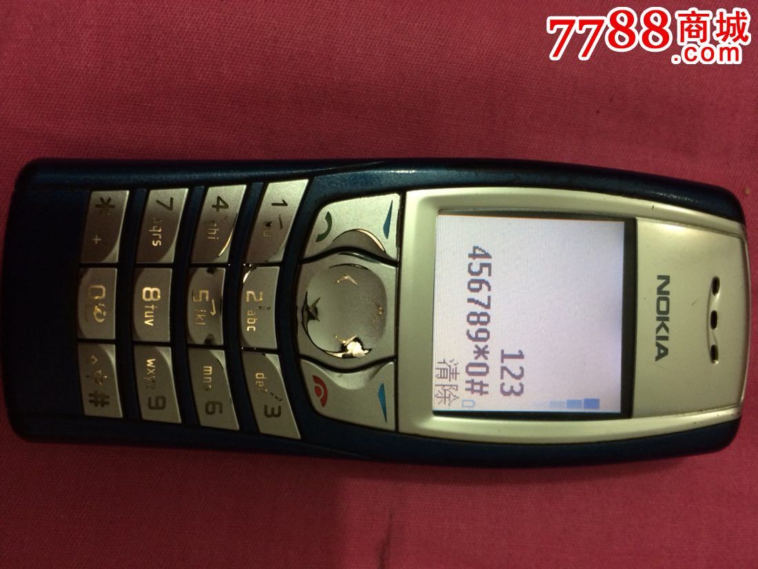 自用诺基亚6610i手机(无毛病)