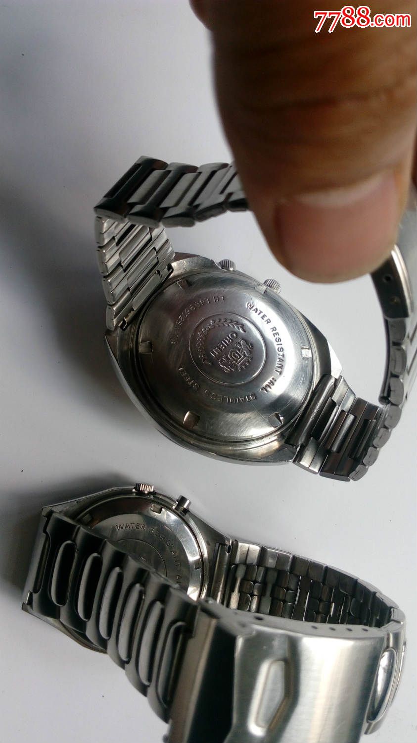 两块orient日本双狮男士空霸自动表一起,功能正常,品好_手表/腕表_第6