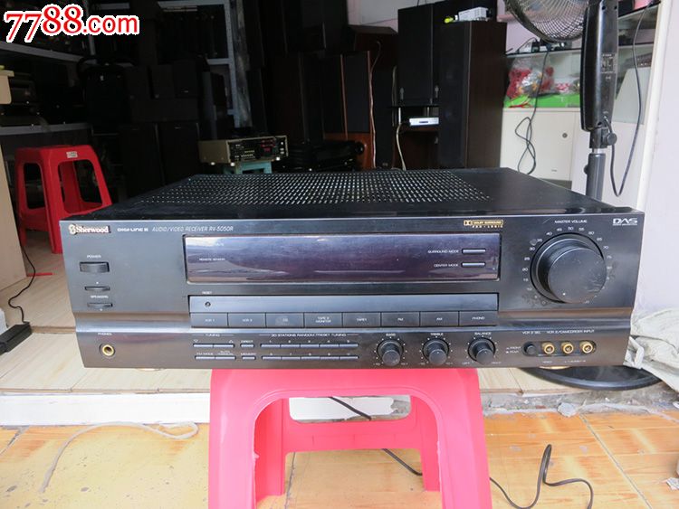 美国狮龙功放二手功放rv-5050r家用a*功放杜比逻辑环绕