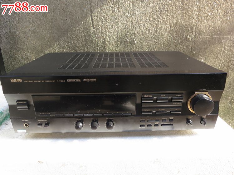 Yamaha R V503 原装进口二手功放雅马哈R-V503功放家庭影院5.1声道性价比高-价格:360元-se36182107-功放机-零售-7788收藏__收藏热线