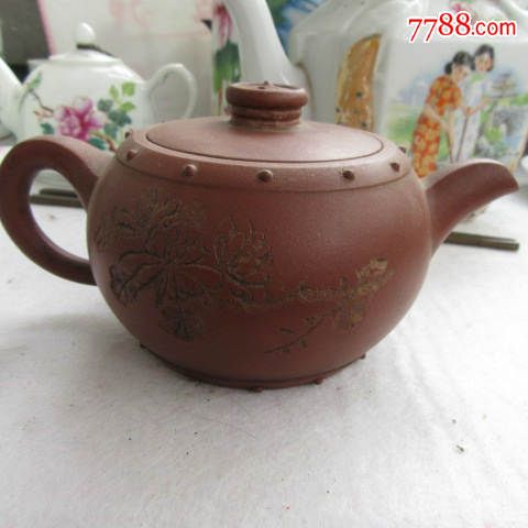 文革顺生款紫砂壶鼓壶全品厚重